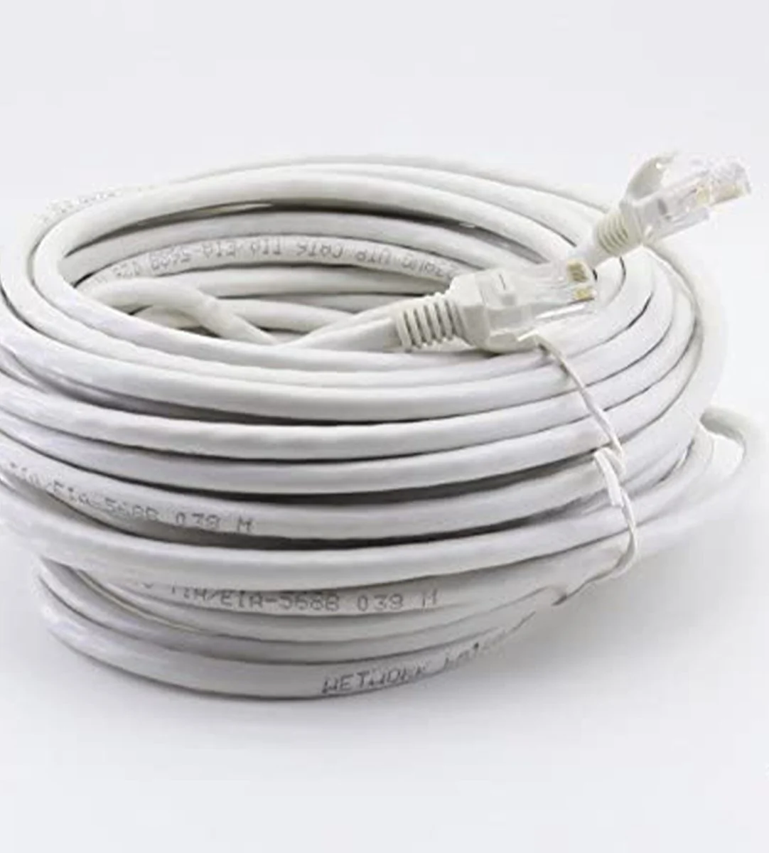 Discountershop® RJ45 Cat-5e Network Ethernet Cable (30 Meter) 30 meter LAN / Netwerkkabel / Internet kabel / UTP Kabel / CAT5E - Afbeelding 5