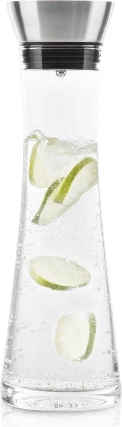 Waterkaraf - 1 Liter - Inclusief RVS Filter - Afbeelding 3