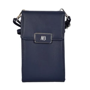 Telefoontasje met Portemonnee – Crossbody Festival Tas Dames – Mobiele Telefoontas Navy – Reisaccessoires & Geldtas