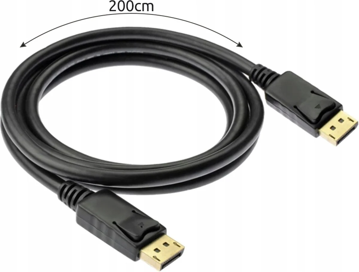 Kabel displayport naar displayport kabel DP kabel - Kabel 4K - 2meter - Afbeelding 8