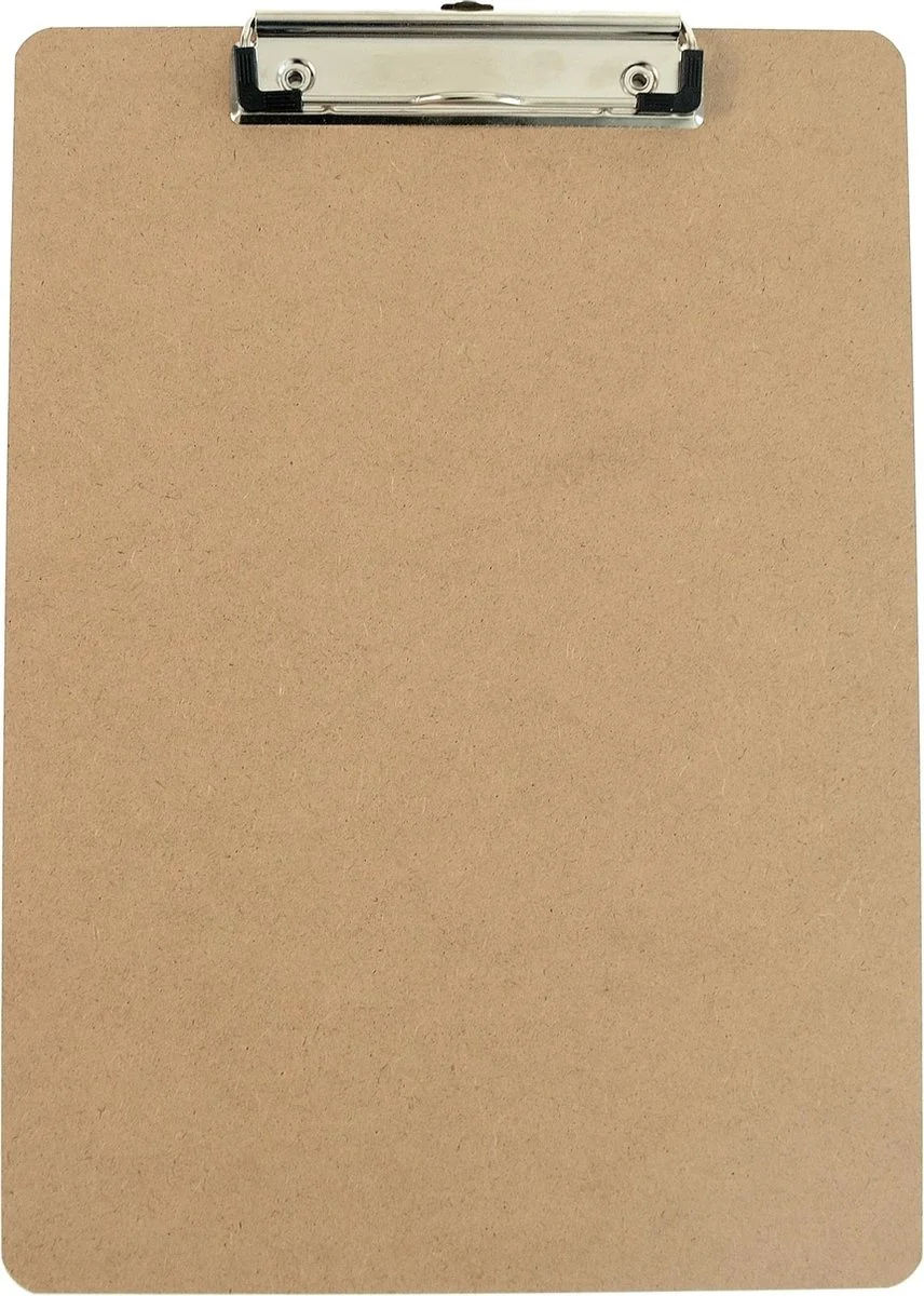 Klemborden - Klemborden A4 - Klemborden hout A4 31 x 22 x 1.5 cm - Afbeelding 2