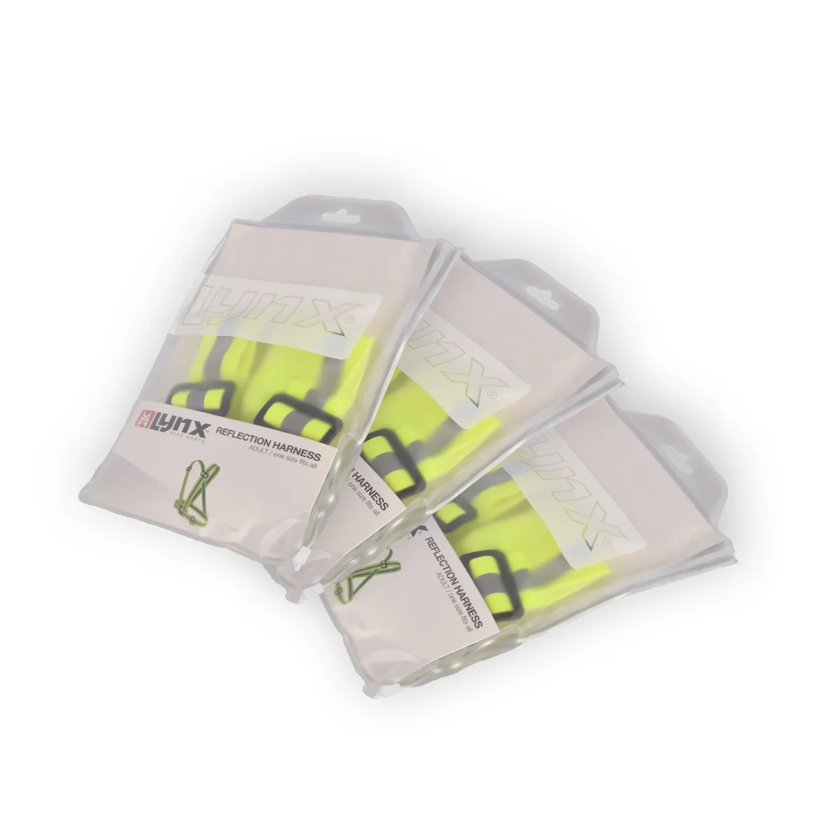 Veiligheidsvest - Fluorescerend, Reflecterend - Set van 3 - Groen - Gemaakt van 100% Polyester - One Size - Lichtgewicht Tops - 280g - Afbeelding 5