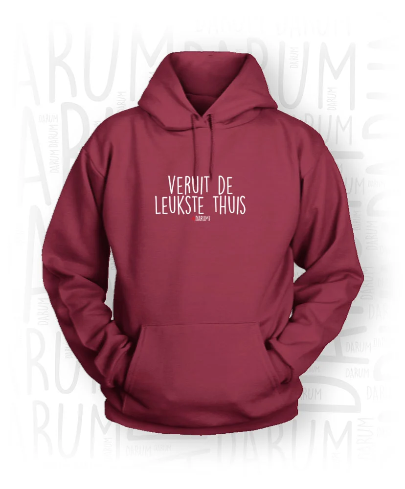 Veruit de leukste thuis - Hoodie - Afbeelding 3