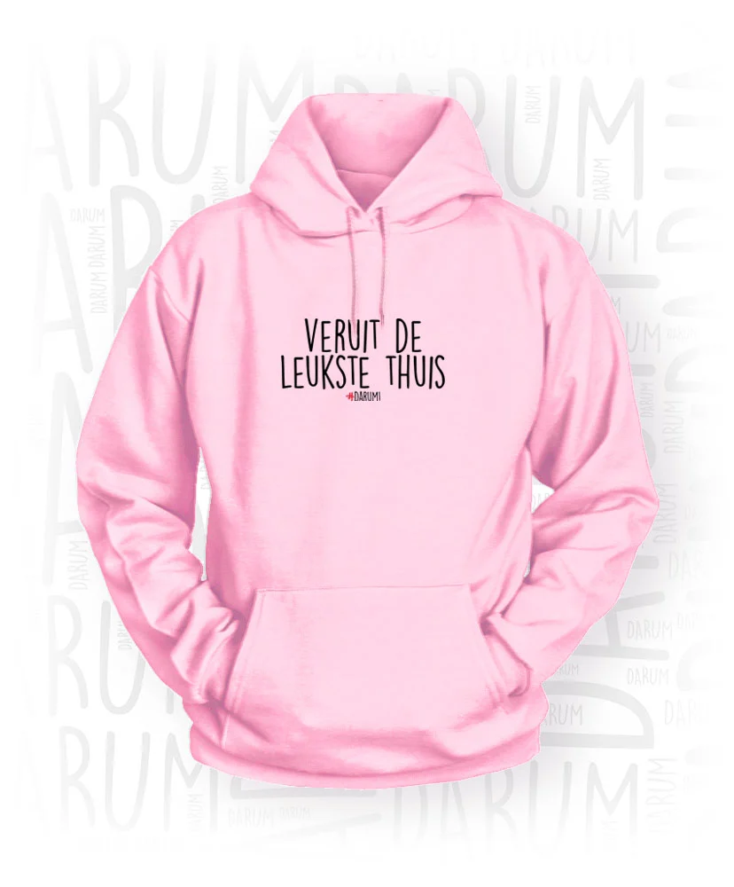 Veruit de leukste thuis - Hoodie - Afbeelding 5