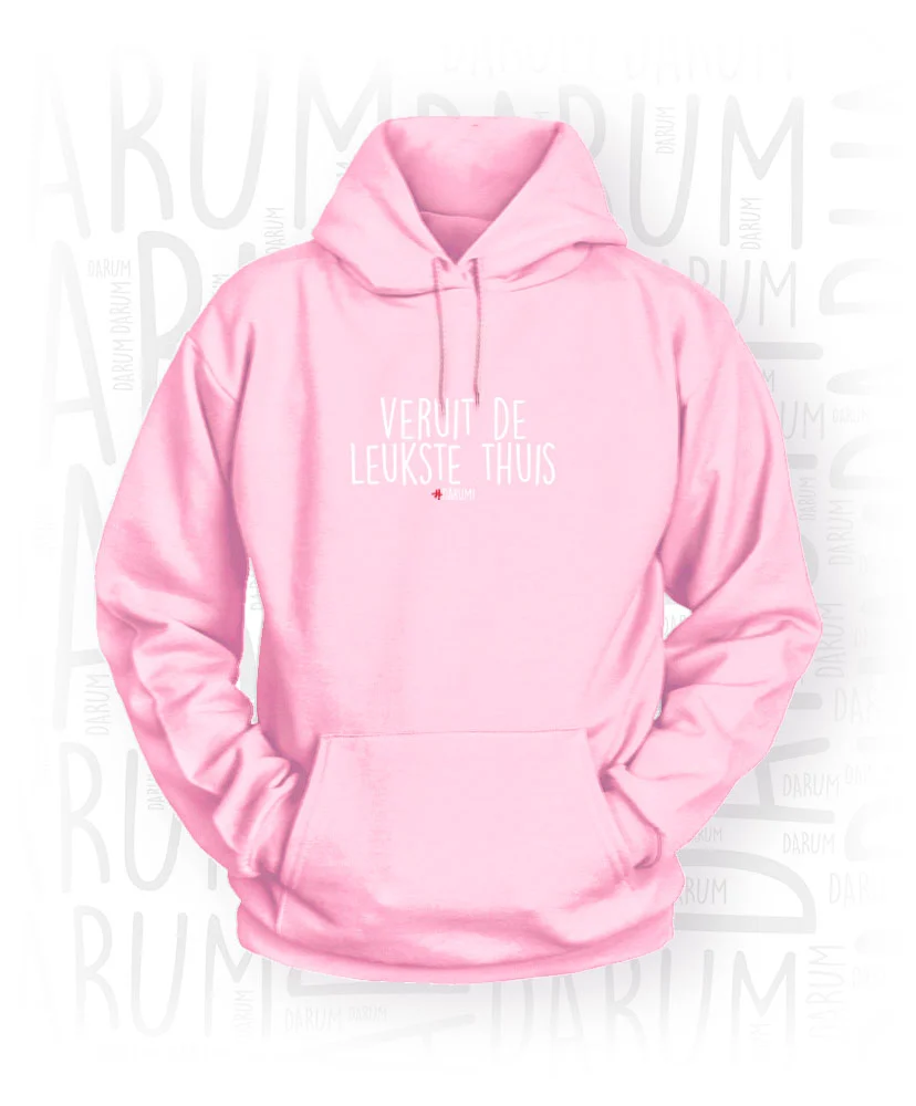 Veruit de leukste thuis - Hoodie - Afbeelding 4