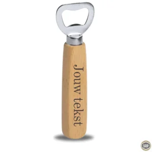 Bieropener met tekst | Gepersonaliseerde houten bieropener