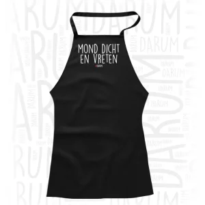Mond dicht en vreten - Schort