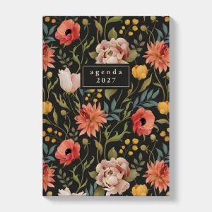 MINI AGENDA 2027 A7 VINTAGE BLOEMEN