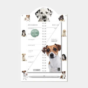 LUXE OMSLAGKALENDER 2027 HONDEN