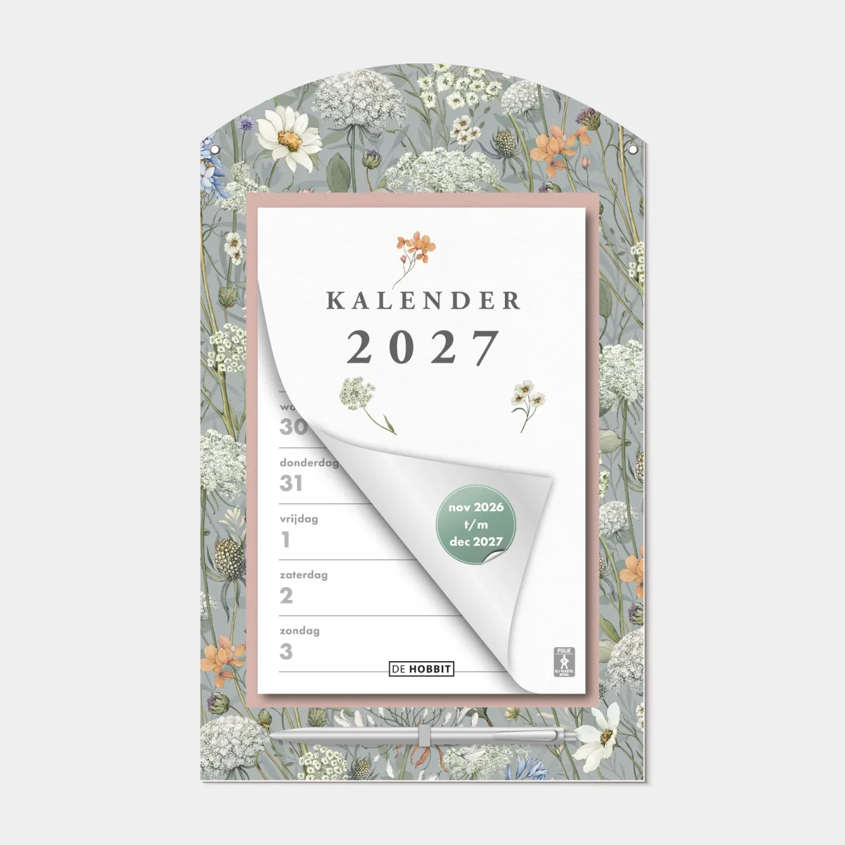 WEEKSCHEURKALENDER 2027 WEIDEBLOEMEN