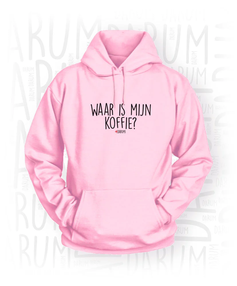 Waar is mijn koffie? - Hoodie - Afbeelding 5