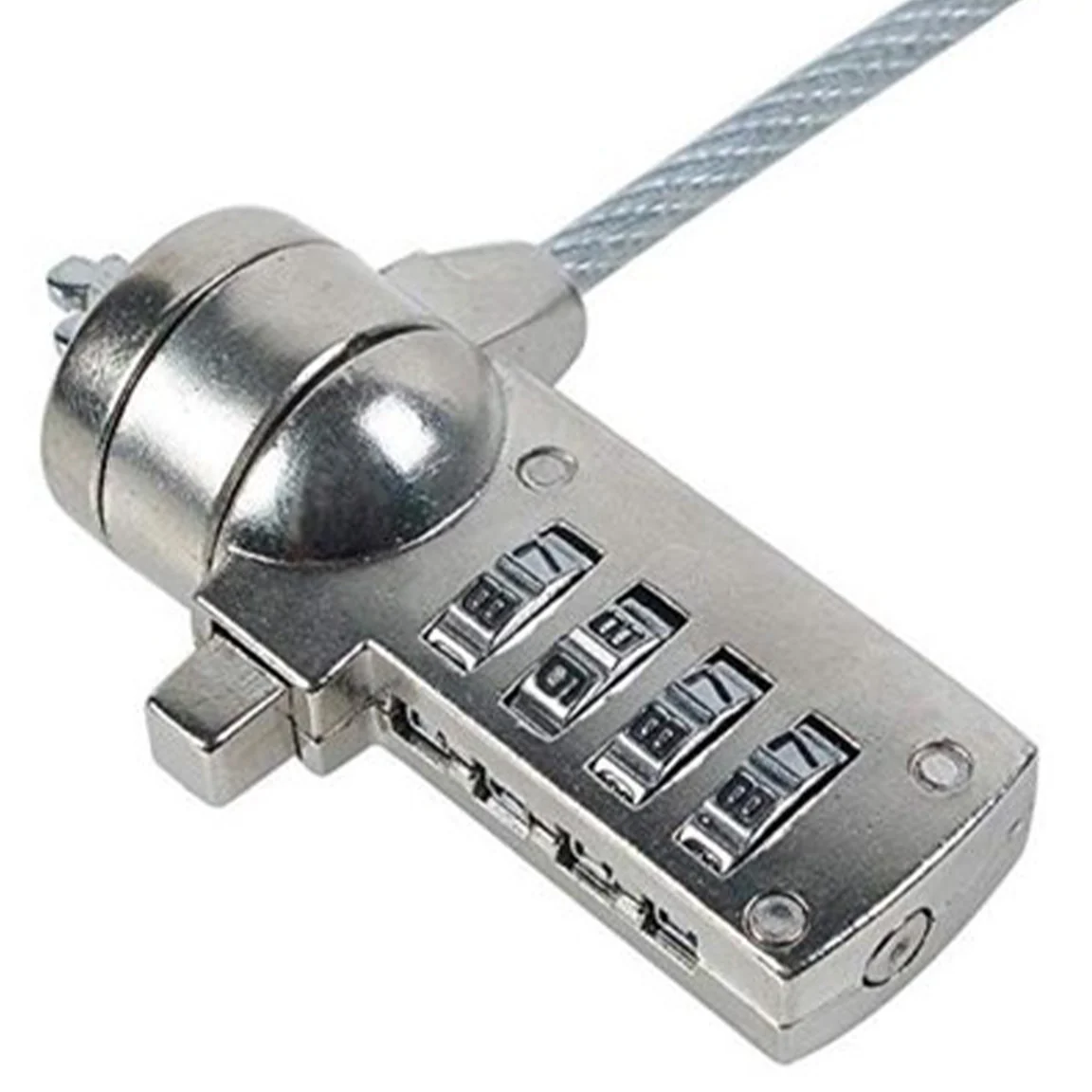 3 Stuks Premium Anti-diefstal Computerbeveiligingskabel met Cijferslot Ketting Slot voor Laptop en Desktop - Kettingslot Notebook Computerslot Pc Anti Diefstal Computer Beveiligingskabel - Afbeelding 9